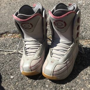 Woman’s snow board boots